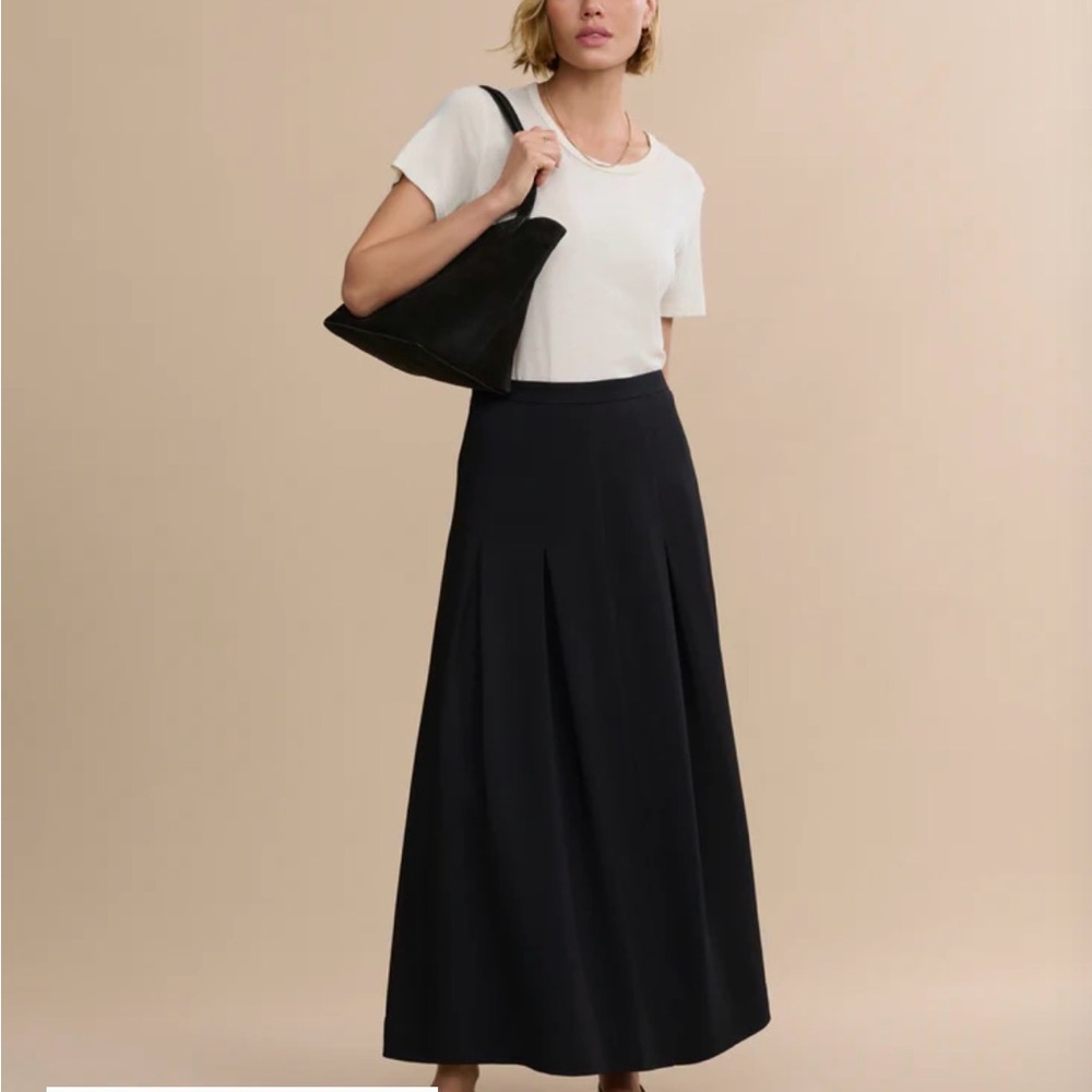 NWT Jenni Kayne Florence Skirt Black